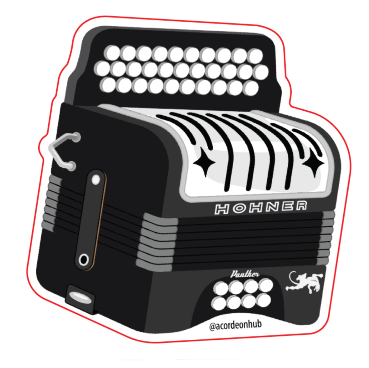 Hohner Panther - Sticker