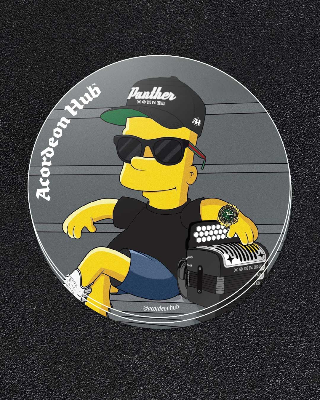 Hohner Panther - Bart Sticker
