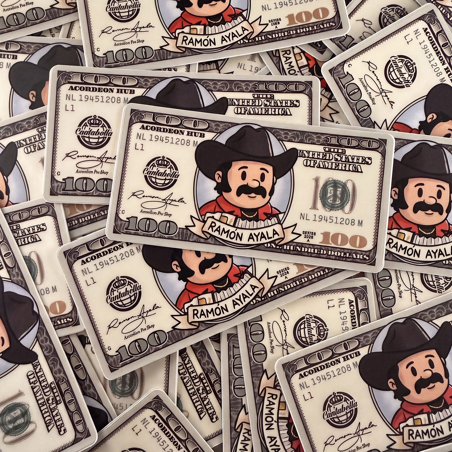 Ramon $100 - Sticker